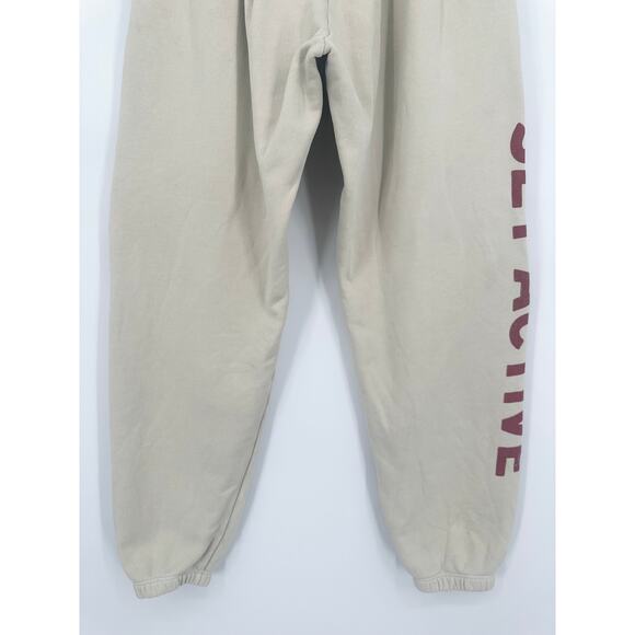 Set Active Jogger Pants Lake Tahoe Graphic Print Cotton Fleece Sweatpants - Picture 7 of 11